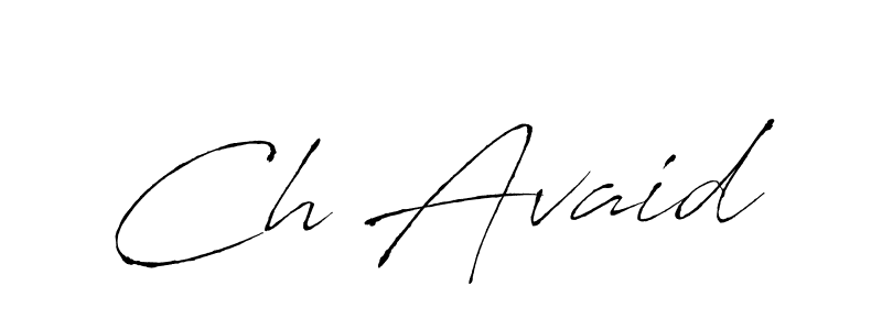 if you are searching for the best signature style for your name Ch Avaid. so please give up your signature search. here we have designed multiple signature styles  using Antro_Vectra. Ch Avaid signature style 6 images and pictures png
