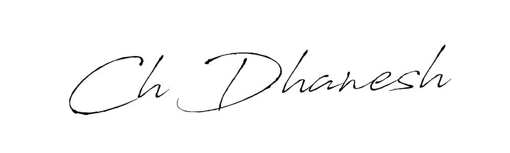 How to Draw Ch Dhanesh signature style? Antro_Vectra is a latest design signature styles for name Ch Dhanesh. Ch Dhanesh signature style 6 images and pictures png