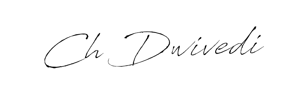 This is the best signature style for the Ch Dwivedi name. Also you like these signature font (Antro_Vectra). Mix name signature. Ch Dwivedi signature style 6 images and pictures png