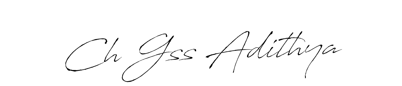 if you are searching for the best signature style for your name Ch Gss Adithya. so please give up your signature search. here we have designed multiple signature styles  using Antro_Vectra. Ch Gss Adithya signature style 6 images and pictures png