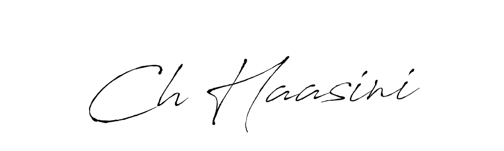 How to Draw Ch Haasini signature style? Antro_Vectra is a latest design signature styles for name Ch Haasini. Ch Haasini signature style 6 images and pictures png