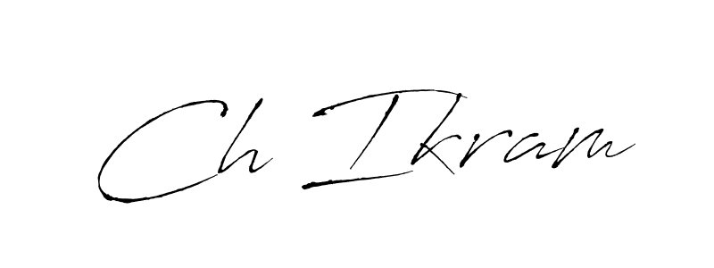 Make a short Ch Ikram signature style. Manage your documents anywhere anytime using Antro_Vectra. Create and add eSignatures, submit forms, share and send files easily. Ch Ikram signature style 6 images and pictures png