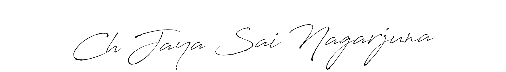 Also You can easily find your signature by using the search form. We will create Ch Jaya Sai Nagarjuna name handwritten signature images for you free of cost using Antro_Vectra sign style. Ch Jaya Sai Nagarjuna signature style 6 images and pictures png