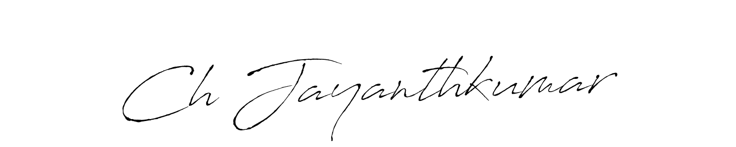Once you've used our free online signature maker to create your best signature Antro_Vectra style, it's time to enjoy all of the benefits that Ch Jayanthkumar name signing documents. Ch Jayanthkumar signature style 6 images and pictures png