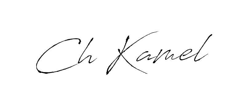 How to Draw Ch Kamel signature style? Antro_Vectra is a latest design signature styles for name Ch Kamel. Ch Kamel signature style 6 images and pictures png