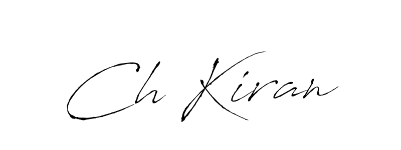 Make a beautiful signature design for name Ch Kiran. Use this online signature maker to create a handwritten signature for free. Ch Kiran signature style 6 images and pictures png