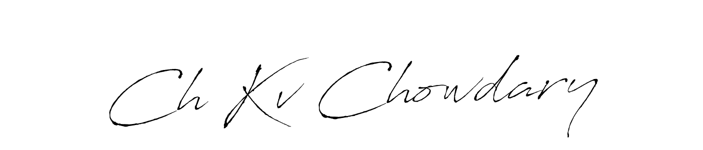Here are the top 10 professional signature styles for the name Ch Kv Chowdary. These are the best autograph styles you can use for your name. Ch Kv Chowdary signature style 6 images and pictures png