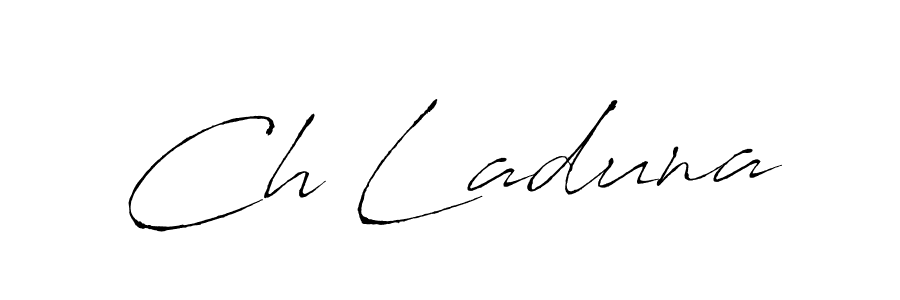 The best way (Antro_Vectra) to make a short signature is to pick only two or three words in your name. The name Ch Laduna include a total of six letters. For converting this name. Ch Laduna signature style 6 images and pictures png