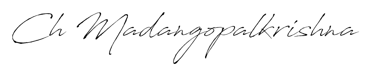 Quickly download Ch Madangopalkrishna name signature in high-resolution PNG using Antro_Vectra style. Ready to insert into PDFs and online applications. Ch Madangopalkrishna signature style 6 images and pictures png