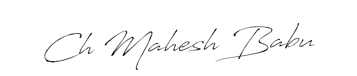 It looks lik you need a new signature style for name Ch Mahesh Babu. Design unique handwritten (Antro_Vectra) signature with our free signature maker in just a few clicks. Ch Mahesh Babu signature style 6 images and pictures png