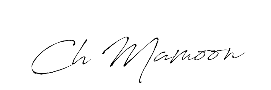 This is the best signature style for the Ch Mamoon name. Also you like these signature font (Antro_Vectra). Mix name signature. Ch Mamoon signature style 6 images and pictures png