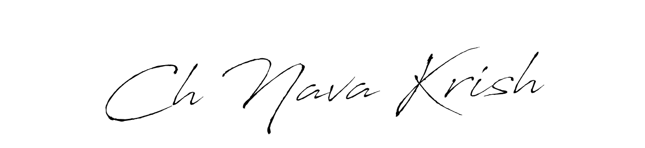 See photos of Ch Nava Krish official signature by Spectra . Check more albums & portfolios. Read reviews & check more about Antro_Vectra font. Ch Nava Krish signature style 6 images and pictures png