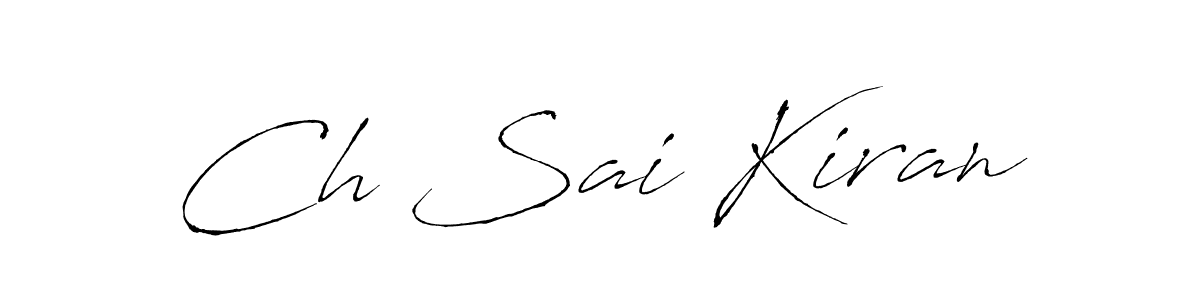 Make a beautiful signature design for name Ch Sai Kiran. Use this online signature maker to create a handwritten signature for free. Ch Sai Kiran signature style 6 images and pictures png