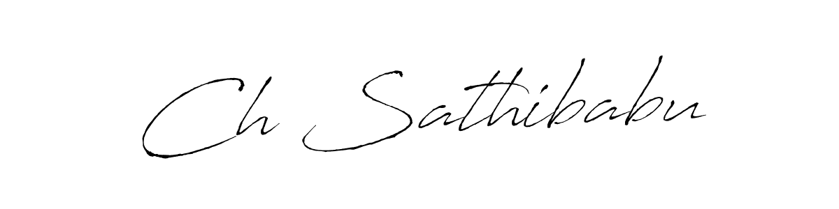 You should practise on your own different ways (Antro_Vectra) to write your name (Ch Sathibabu) in signature. don't let someone else do it for you. Ch Sathibabu signature style 6 images and pictures png