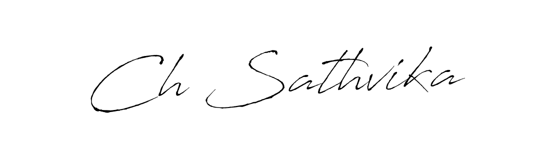 Once you've used our free online signature maker to create your best signature Antro_Vectra style, it's time to enjoy all of the benefits that Ch Sathvika name signing documents. Ch Sathvika signature style 6 images and pictures png