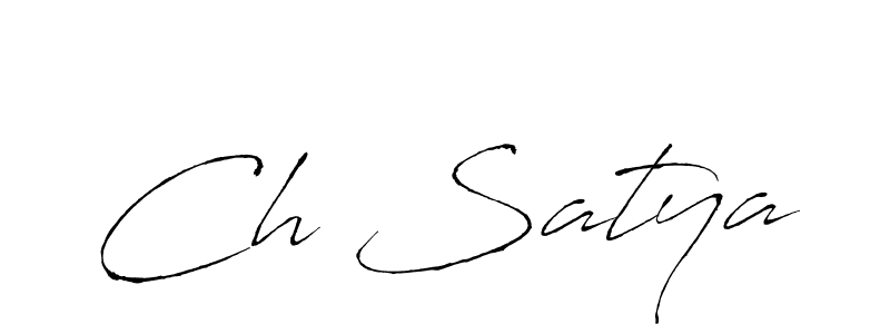 if you are searching for the best signature style for your name Ch Satya. so please give up your signature search. here we have designed multiple signature styles  using Antro_Vectra. Ch Satya signature style 6 images and pictures png