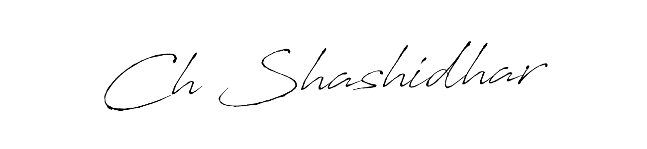 Similarly Antro_Vectra is the best handwritten signature design. Signature creator online .You can use it as an online autograph creator for name Ch Shashidhar. Ch Shashidhar signature style 6 images and pictures png