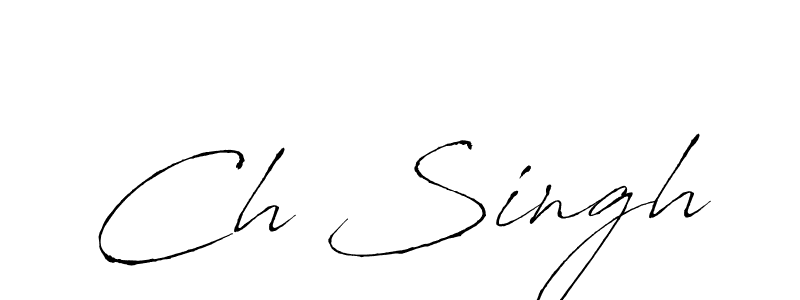 Antro_Vectra is a professional signature style that is perfect for those who want to add a touch of class to their signature. It is also a great choice for those who want to make their signature more unique. Get Ch Singh name to fancy signature for free. Ch Singh signature style 6 images and pictures png