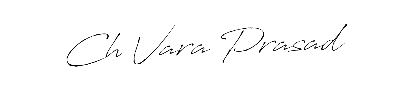 This is the best signature style for the Ch Vara Prasad name. Also you like these signature font (Antro_Vectra). Mix name signature. Ch Vara Prasad signature style 6 images and pictures png