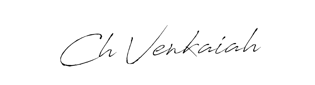 Make a beautiful signature design for name Ch Venkaiah. Use this online signature maker to create a handwritten signature for free. Ch Venkaiah signature style 6 images and pictures png