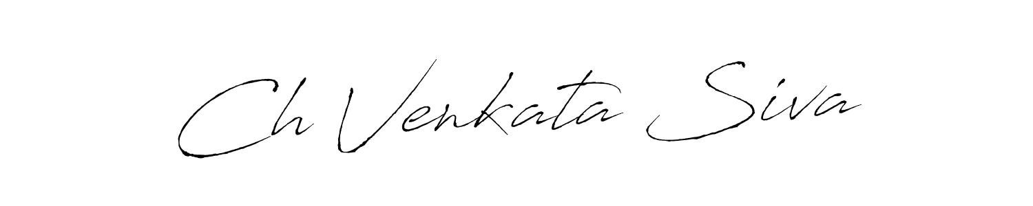 The best way (Antro_Vectra) to make a short signature is to pick only two or three words in your name. The name Ch Venkata Siva include a total of six letters. For converting this name. Ch Venkata Siva signature style 6 images and pictures png