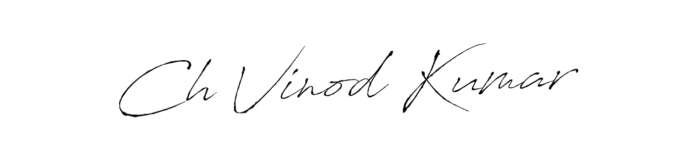 Similarly Antro_Vectra is the best handwritten signature design. Signature creator online .You can use it as an online autograph creator for name Ch Vinod Kumar. Ch Vinod Kumar signature style 6 images and pictures png