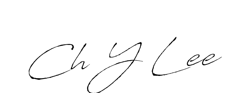 Also we have Ch Y Lee name is the best signature style. Create professional handwritten signature collection using Antro_Vectra autograph style. Ch Y Lee signature style 6 images and pictures png