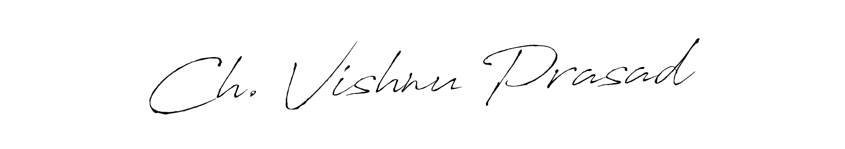 Make a beautiful signature design for name Ch. Vishnu Prasad. Use this online signature maker to create a handwritten signature for free. Ch. Vishnu Prasad signature style 6 images and pictures png