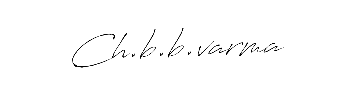 How to make Ch.b.b.varma signature? Antro_Vectra is a professional autograph style. Create handwritten signature for Ch.b.b.varma name. Ch.b.b.varma signature style 6 images and pictures png