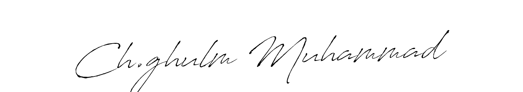 Once you've used our free online signature maker to create your best signature Antro_Vectra style, it's time to enjoy all of the benefits that Ch.ghulm Muhammad name signing documents. Ch.ghulm Muhammad signature style 6 images and pictures png