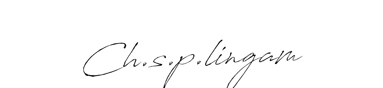 Once you've used our free online signature maker to create your best signature Antro_Vectra style, it's time to enjoy all of the benefits that Ch.s.p.lingam name signing documents. Ch.s.p.lingam signature style 6 images and pictures png