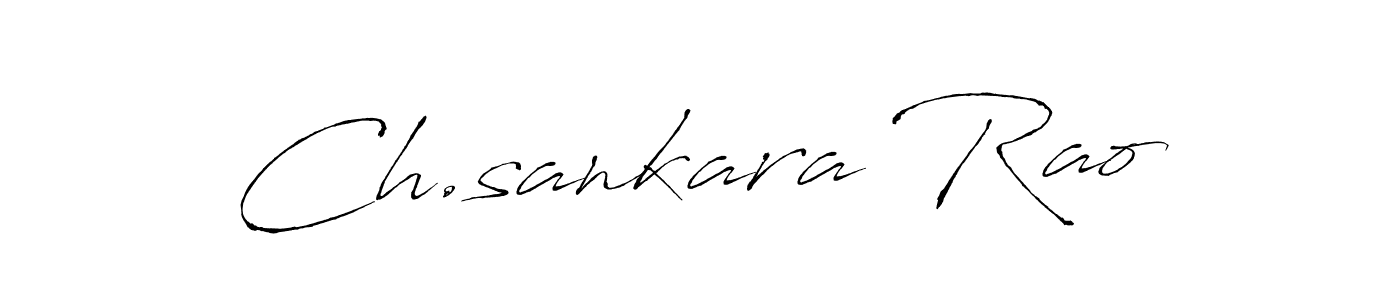 Also we have Ch.sankara Rao name is the best signature style. Create professional handwritten signature collection using Antro_Vectra autograph style. Ch.sankara Rao signature style 6 images and pictures png