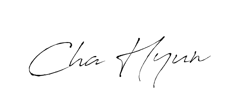 The best way (Antro_Vectra) to make a short signature is to pick only two or three words in your name. The name Cha Hyun include a total of six letters. For converting this name. Cha Hyun signature style 6 images and pictures png