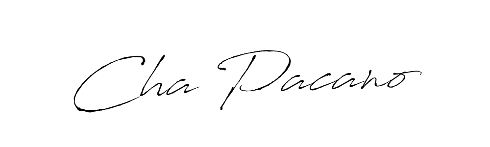 Once you've used our free online signature maker to create your best signature Antro_Vectra style, it's time to enjoy all of the benefits that Cha Pacano name signing documents. Cha Pacano signature style 6 images and pictures png