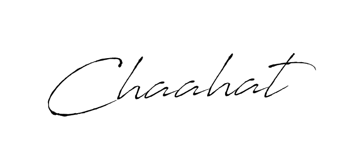 Use a signature maker to create a handwritten signature online. With this signature software, you can design (Antro_Vectra) your own signature for name Chaahat. Chaahat signature style 6 images and pictures png