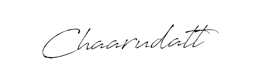 Antro_Vectra is a professional signature style that is perfect for those who want to add a touch of class to their signature. It is also a great choice for those who want to make their signature more unique. Get Chaarudatt name to fancy signature for free. Chaarudatt signature style 6 images and pictures png