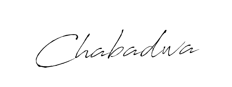 Chabadwa stylish signature style. Best Handwritten Sign (Antro_Vectra) for my name. Handwritten Signature Collection Ideas for my name Chabadwa. Chabadwa signature style 6 images and pictures png