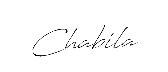 How to make Chabila signature? Antro_Vectra is a professional autograph style. Create handwritten signature for Chabila name. Chabila signature style 6 images and pictures png