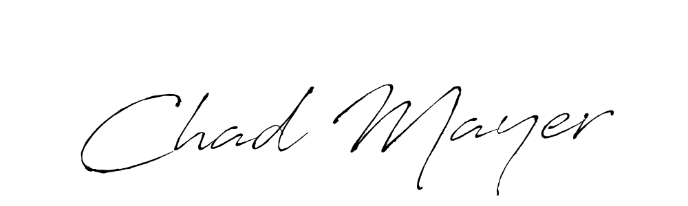 Design your own signature with our free online signature maker. With this signature software, you can create a handwritten (Antro_Vectra) signature for name Chad Mayer. Chad Mayer signature style 6 images and pictures png