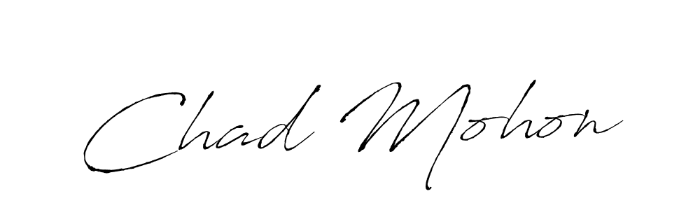 Create a beautiful signature design for name Chad Mohon. With this signature (Antro_Vectra) fonts, you can make a handwritten signature for free. Chad Mohon signature style 6 images and pictures png