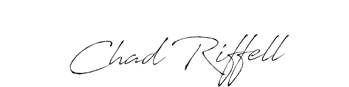 Also we have Chad Riffell name is the best signature style. Create professional handwritten signature collection using Antro_Vectra autograph style. Chad Riffell signature style 6 images and pictures png
