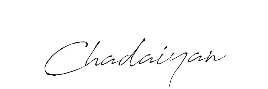 Once you've used our free online signature maker to create your best signature Antro_Vectra style, it's time to enjoy all of the benefits that Chadaiyan name signing documents. Chadaiyan signature style 6 images and pictures png