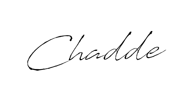 Make a beautiful signature design for name Chadde. Use this online signature maker to create a handwritten signature for free. Chadde signature style 6 images and pictures png