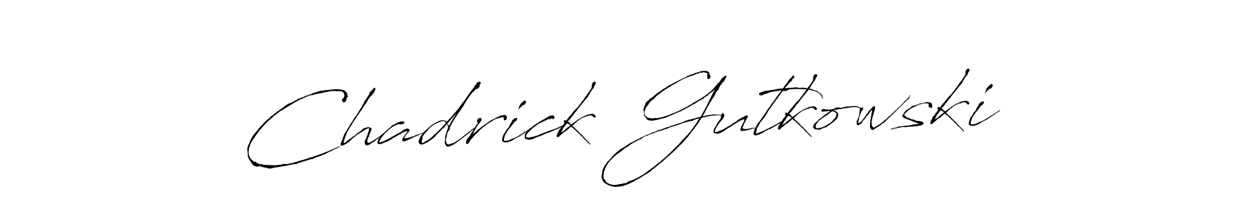 Design your own signature with our free online signature maker. With this signature software, you can create a handwritten (Antro_Vectra) signature for name Chadrick Gutkowski. Chadrick Gutkowski signature style 6 images and pictures png