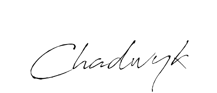 How to make Chadwyk name signature. Use Antro_Vectra style for creating short signs online. This is the latest handwritten sign. Chadwyk signature style 6 images and pictures png