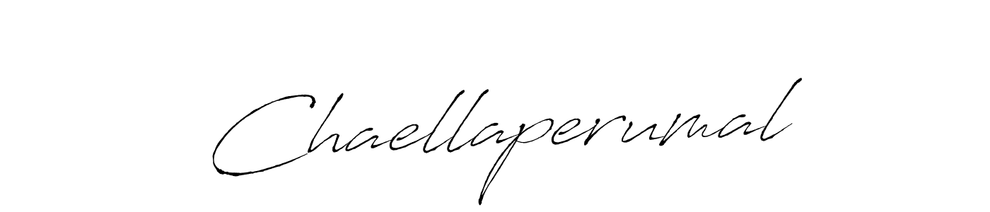 How to make Chaellaperumal signature? Antro_Vectra is a professional autograph style. Create handwritten signature for Chaellaperumal name. Chaellaperumal signature style 6 images and pictures png