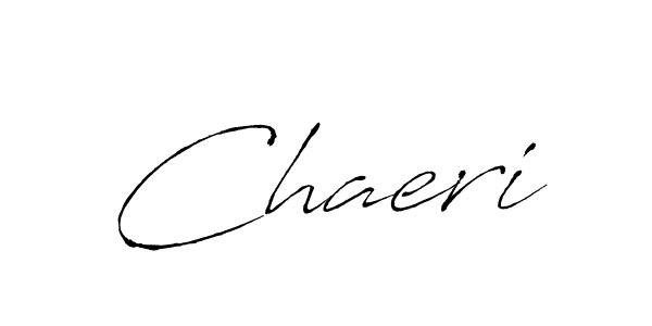 Chaeri stylish signature style. Best Handwritten Sign (Antro_Vectra) for my name. Handwritten Signature Collection Ideas for my name Chaeri. Chaeri signature style 6 images and pictures png