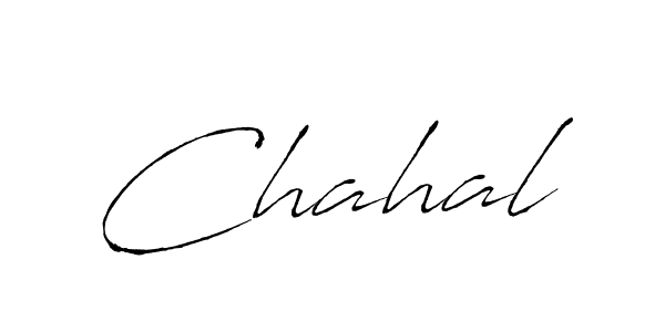 How to Draw Chahal signature style? Antro_Vectra is a latest design signature styles for name Chahal. Chahal signature style 6 images and pictures png