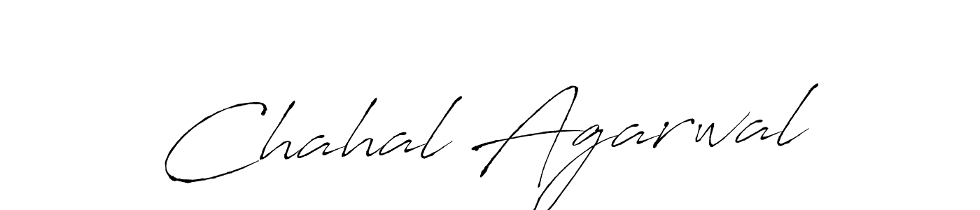 Use a signature maker to create a handwritten signature online. With this signature software, you can design (Antro_Vectra) your own signature for name Chahal Agarwal. Chahal Agarwal signature style 6 images and pictures png