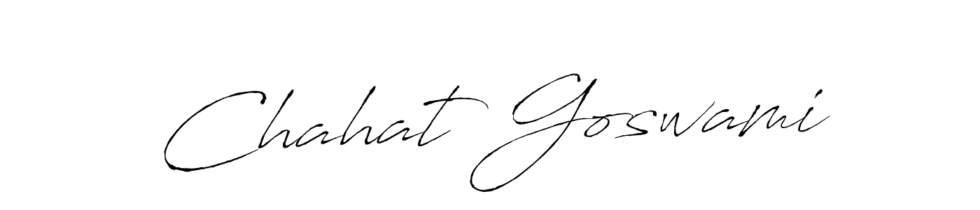 It looks lik you need a new signature style for name Chahat Goswami. Design unique handwritten (Antro_Vectra) signature with our free signature maker in just a few clicks. Chahat Goswami signature style 6 images and pictures png